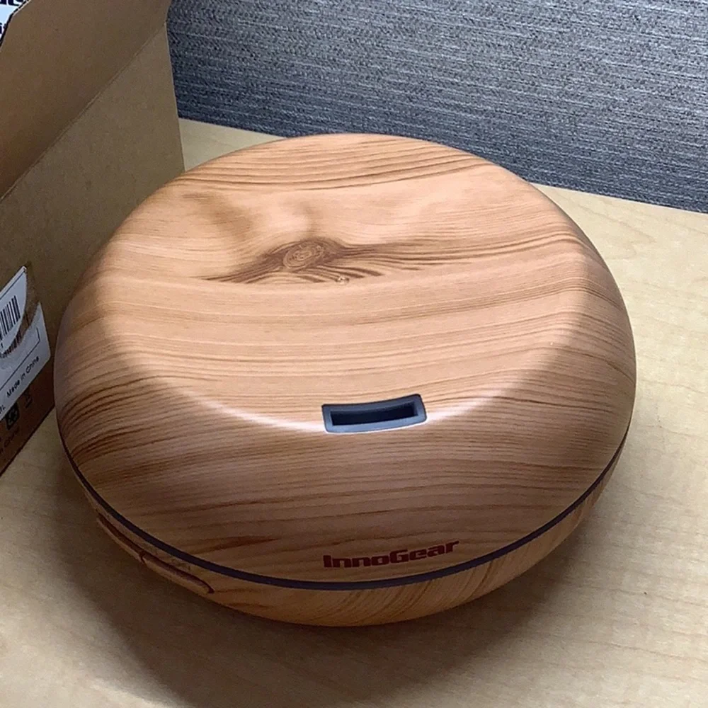 InnoGear Diffusers for Essential Oils, 200ml Wood Grain Essential Oil Diffuser